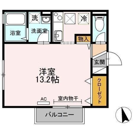 パストラルＫ　B棟の物件間取画像